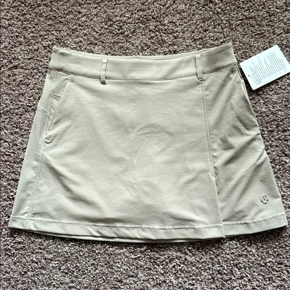 NWT Lululemon Stretch Twill Front Pleat Golf Skirt - Picture 6 of 12